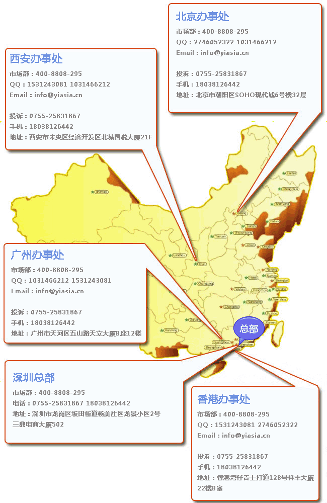 翻譯公司地圖